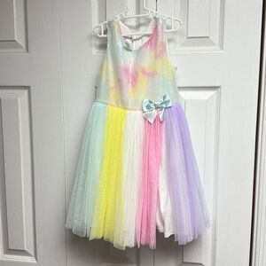 Jessica Ann Multicolor Tulle Dress